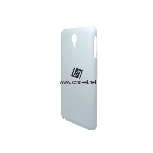 For SAM Galaxy Note 3 Lite/N7505 Sublimation Blank 3D Plastic Phone Case