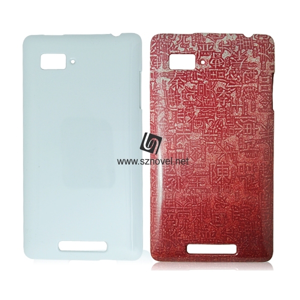 For Lenovo K910 Blank 3D Sublimation Plastic Phone Case