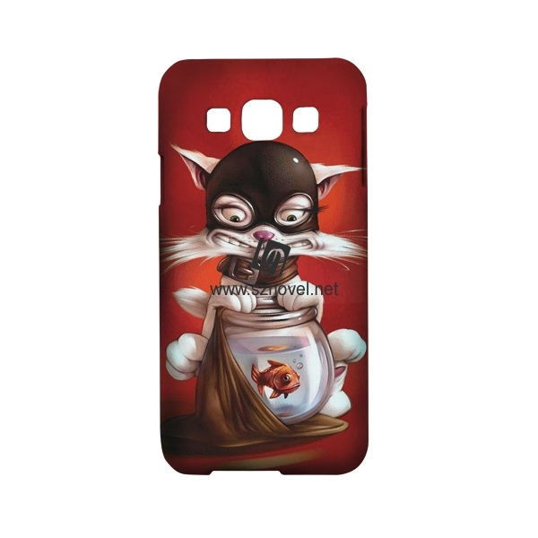 3D Sublimation Plastic Phone Case for SAM Galaxy E5