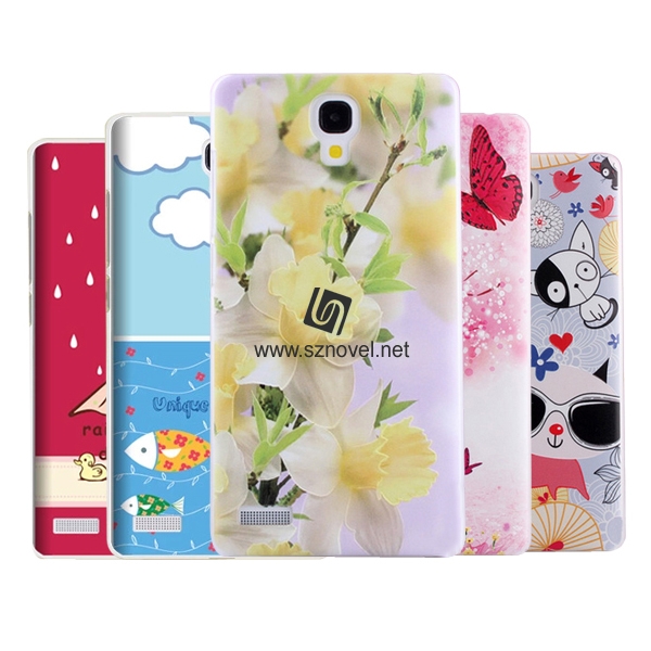 3D Sublimation Plastic Phone Case for Redmi Note