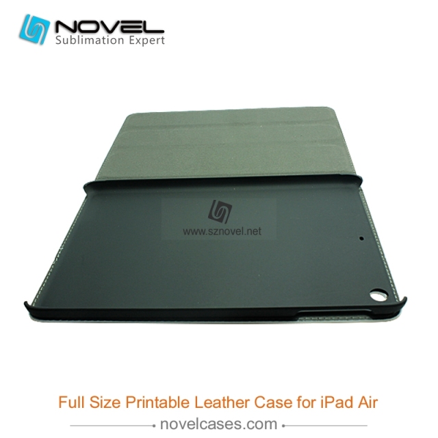 Full Size Printable Sublimation PU Leather Flip Cover for iPad Air