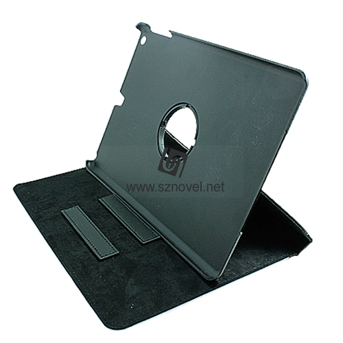 For iPad Air Sublimation PU Leather Case, Rotate Leather Cover Case for iPad Air