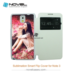 For SAM Galaxy Note 3 Sublimation Smart Flip Cover