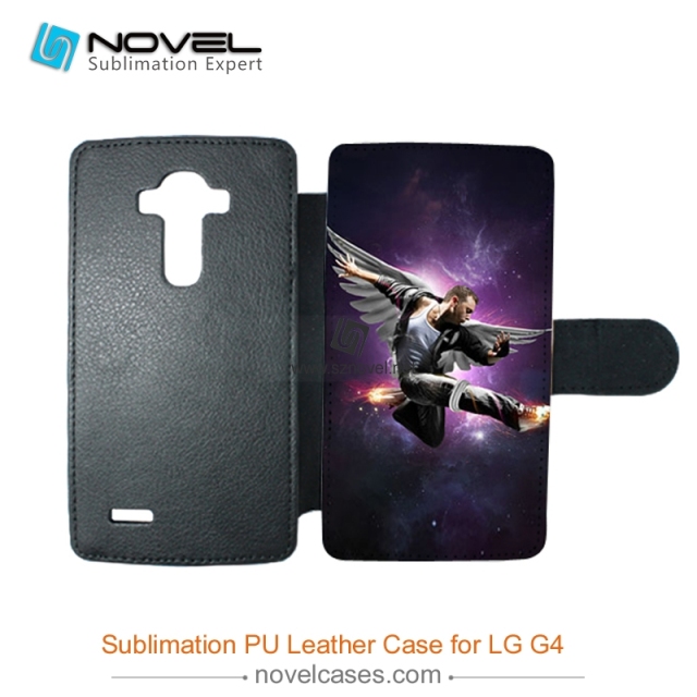 For LG G4 Sublimation Leather Wallet, Blank PU Leather Phone Case