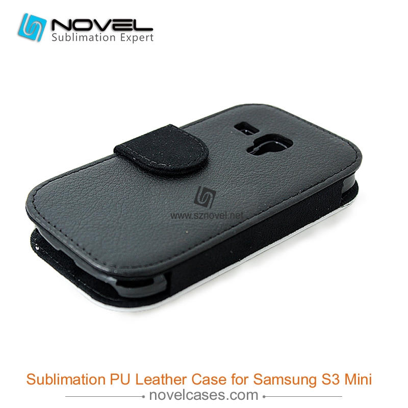 For Sam sung Galaxy S3 Mini Sublimation PU Leather Phone Case, PU Phone Wallet