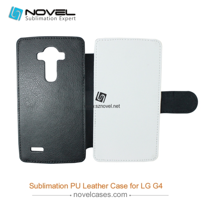 For LG G4 Sublimation Leather Wallet, Blank PU Leather Phone Case