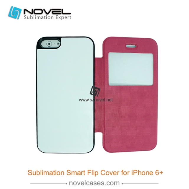 For iPhone 6 Plus Sublimation Smart Flip Cover