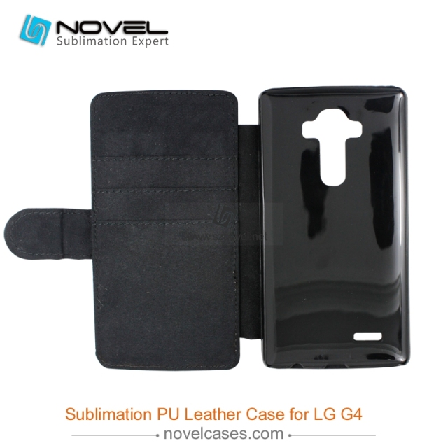 For LG G4 Sublimation Leather Wallet, Blank PU Leather Phone Case