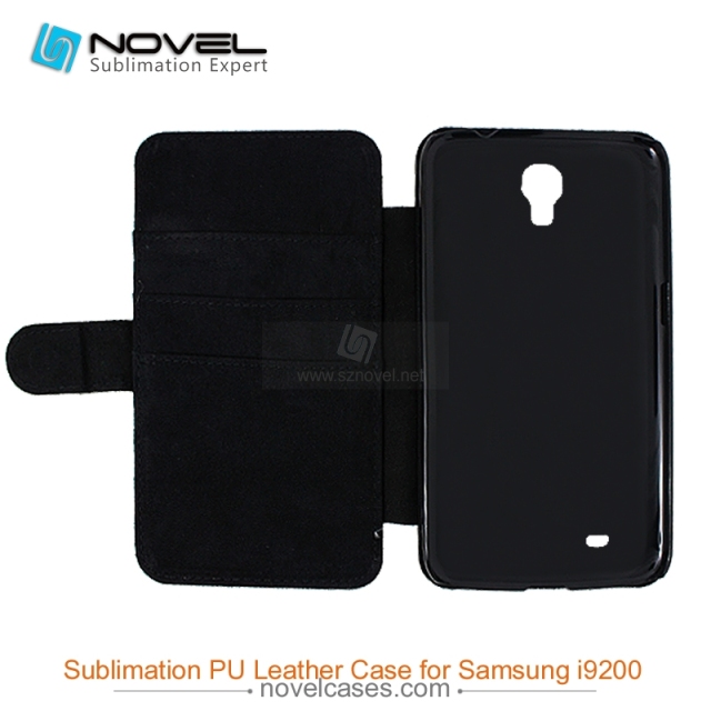 For Sam sung Galaxy Mega I9200 Sublimation Leather Case, Leather Phone Wallet