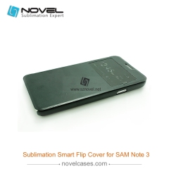 For SAM Galaxy Note 3 Sublimation Smart Flip Cover
