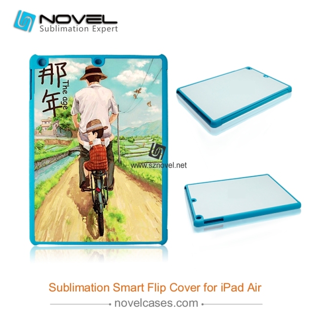 For iPad Air Sublimation Smart Flip Cover