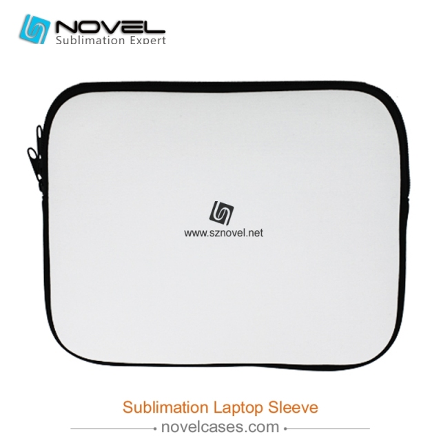 Sublimation Neoprene Zippered Laptop Sleeve 13&quot;