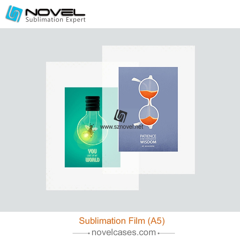 Sublimation Transfer Film for A3, A4, B5 (Made in China & Imported)