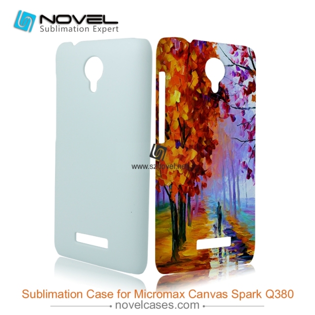 3D Sublimation Phone Case for Micromax Canvas Spark Q380