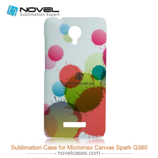 3D Sublimation Phone Case for Micromax Canvas Spark Q380