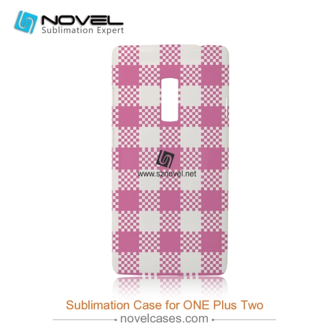 Sublimation 3D Blank Plastic Phone Case For OnePlus 2