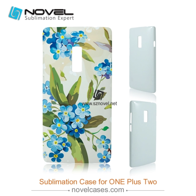 Sublimation 3D Blank Plastic Phone Case For OnePlus 2