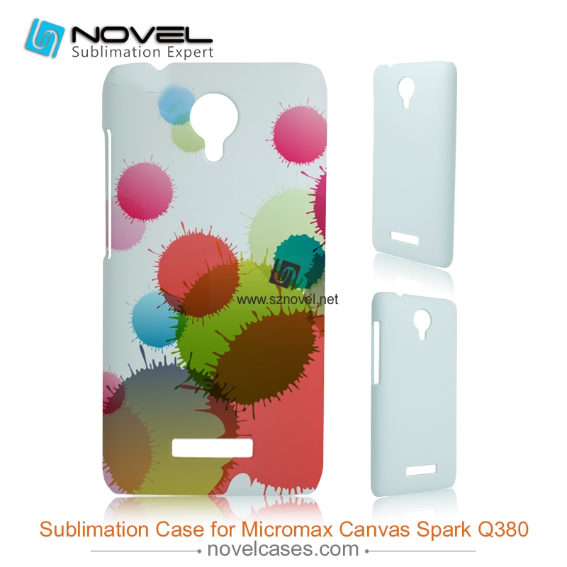 3D Sublimation Phone Case for Micromax Canvas Spark Q380