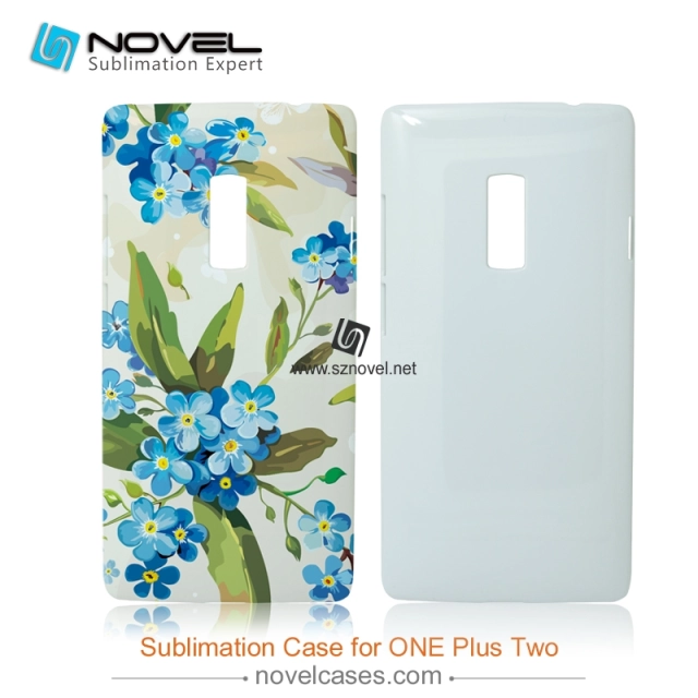 Sublimation 3D Blank Plastic Phone Case For OnePlus 2