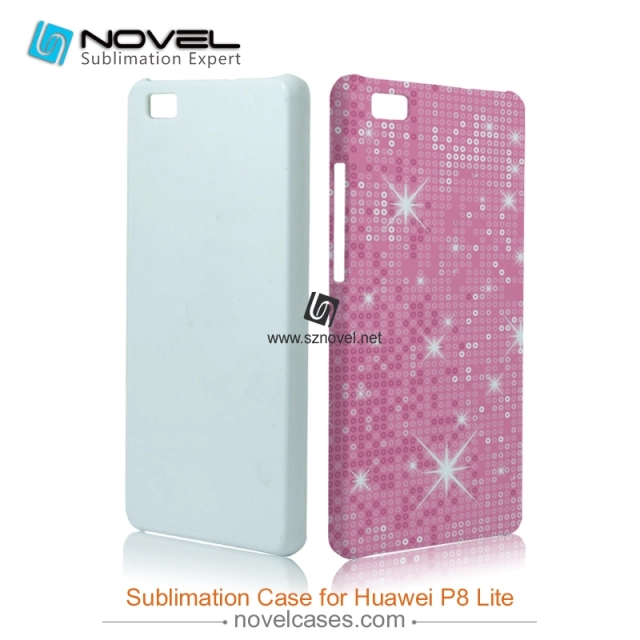 For Huawei P8 Lite Sublimation 3D Blank Plastic Phone Case