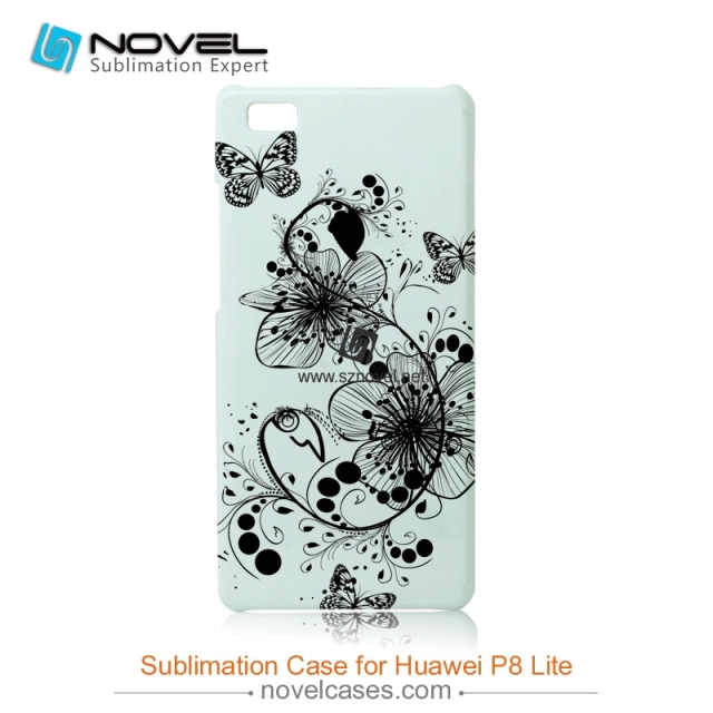 For Huawei P8 Lite Sublimation 3D Blank Plastic Phone Case