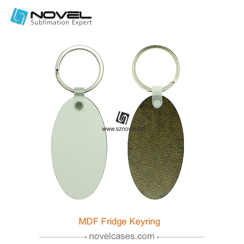 Sublimation MDF Keytag - Oval Shape