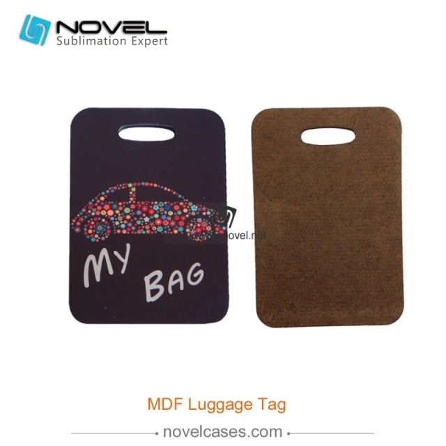 Sublimation MDF Luggage Tag