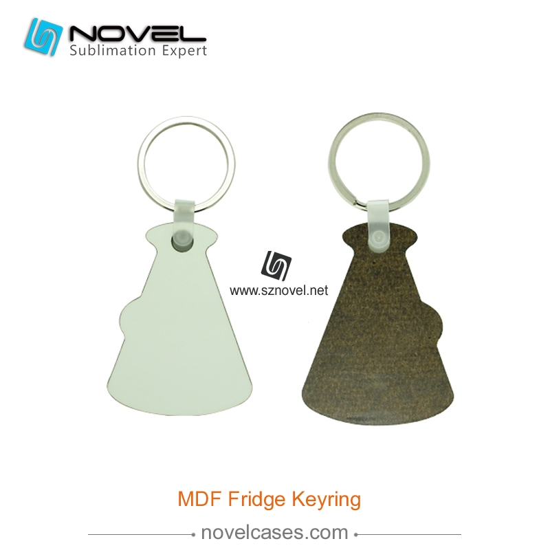 Sublimation MDF Keytag - Megaphone Shape
