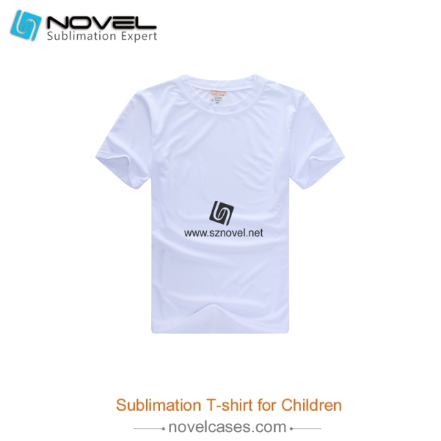 Sublimation Blank Polyester T-shirt for Children