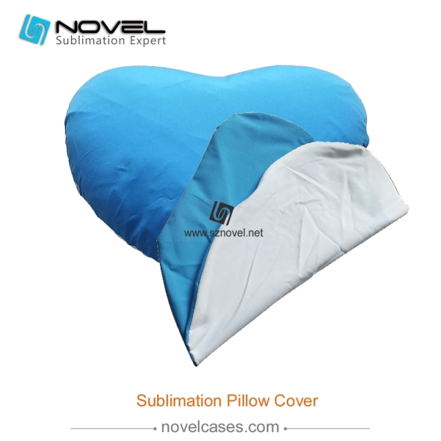 Sublimation Pillow Cover- Heart Shape