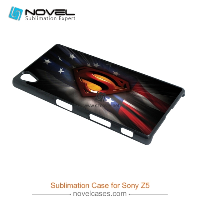 2D Sublimation Plastic Phone Case for Sony Xperia Z5