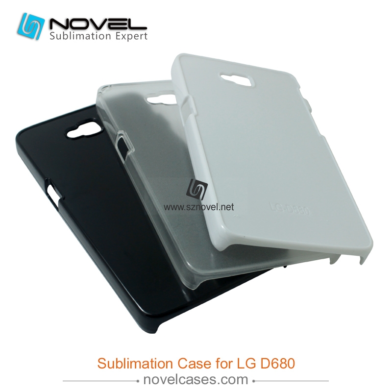 2D Sublimation Plastic Phone Case for LG D680
