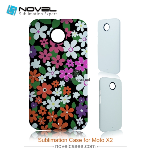 3D Sublimation Film Phone Case For MOTO X2