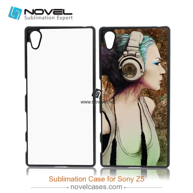 2D Sublimation Plastic Phone Case for Sony Xperia Z5