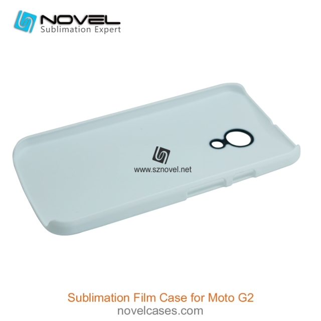 3D Sublimation Film Phone Case For MOTO G2