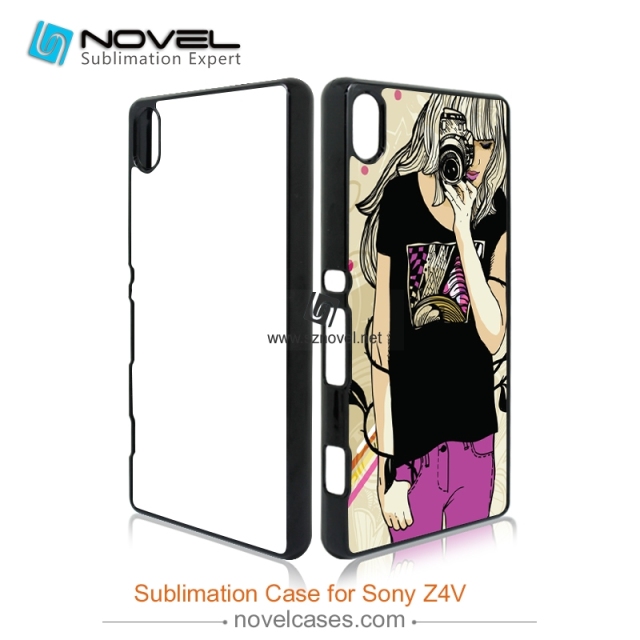 2D Sublimation Plastic Phone Case for Sony Xperia Z4V