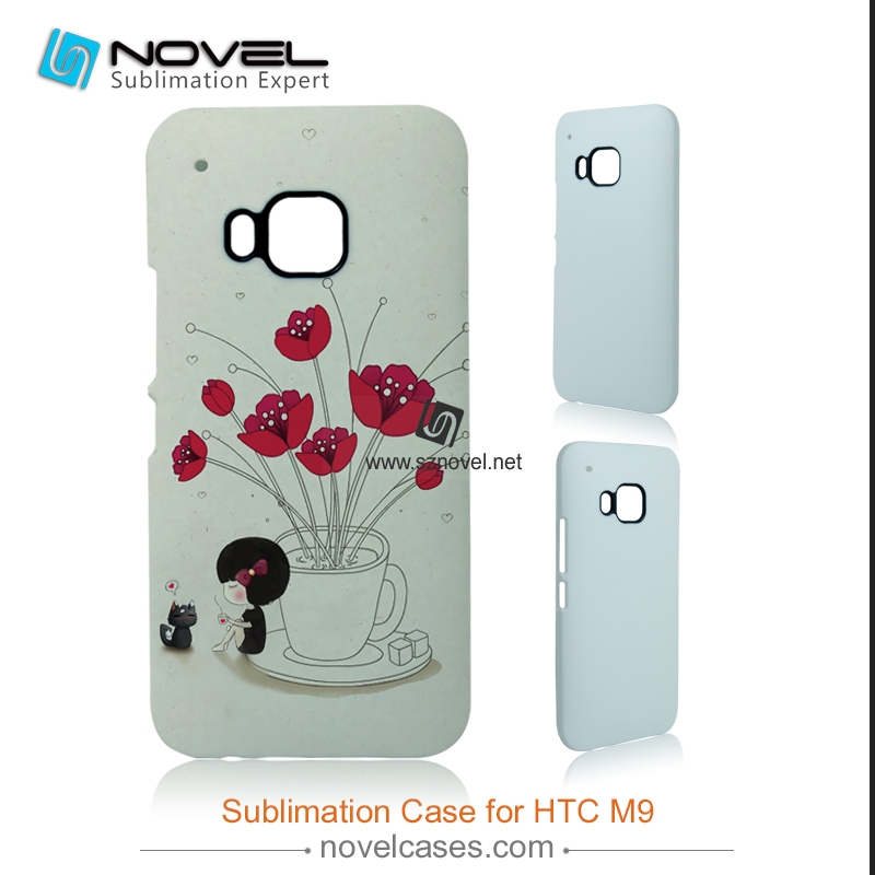 For HTC M9 Blank 3D Sublimation Film Phone Case