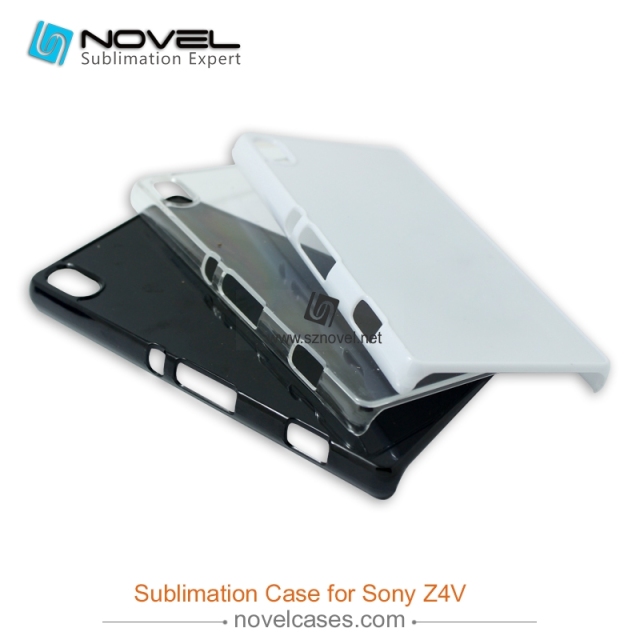 2D Sublimation Plastic Phone Case for Sony Xperia Z4V