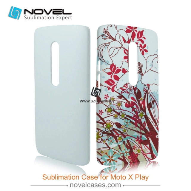 3D Sublimation Phone Case for MOTO X-Play