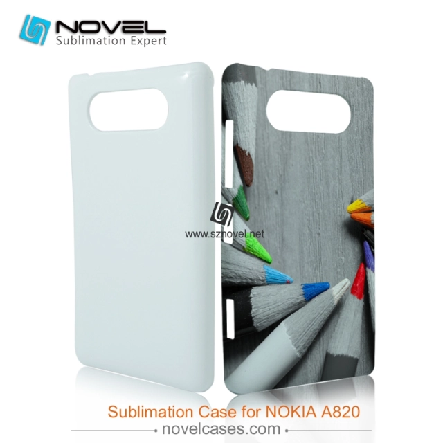 3D Sublimation Phone Covers for Nokia 820