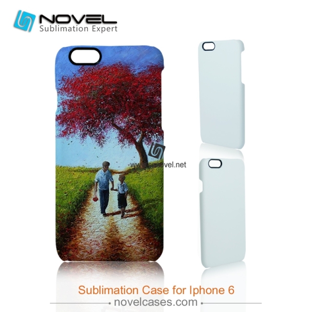 High quality 3D Sublimation Film Phone Case iPhone 6