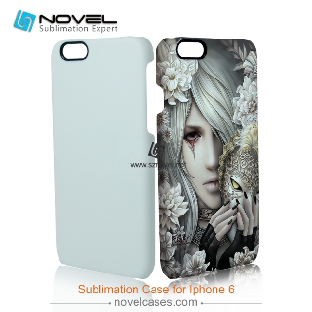 High quality 3D Sublimation Film Phone Case iPhone 6