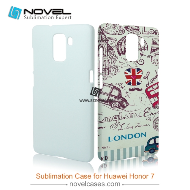 For Huawei Honor 7 Sublimation Blank 3D Plastic Phone Case