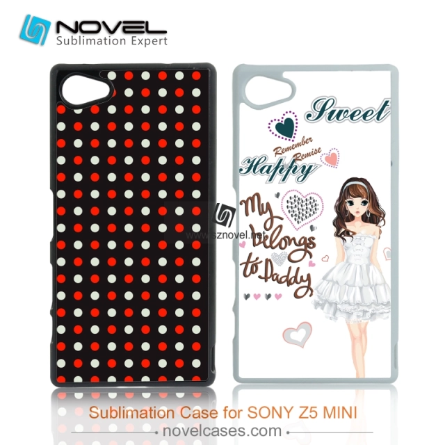 Sublimation Plastic Phone Case For Sony Xperia Z5 mini