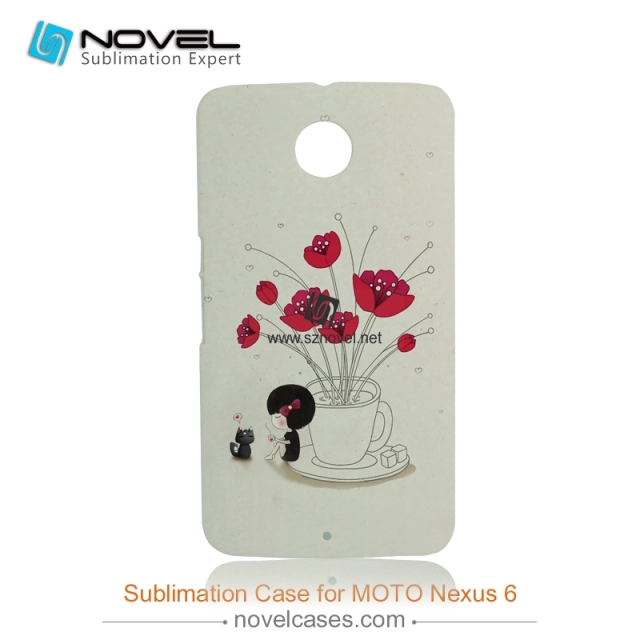 3D Sublimation Phone case for MOTO  Nexus 6