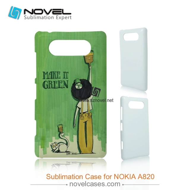 3D Sublimation Phone Covers for Nokia 820