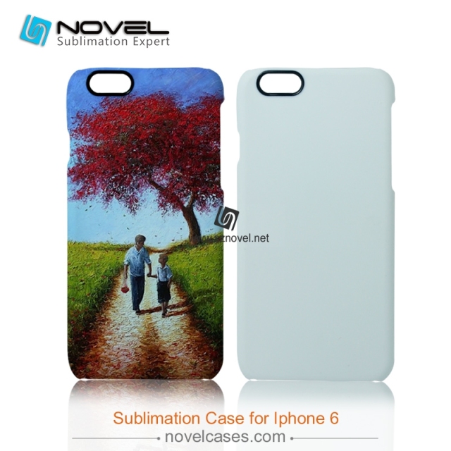 High quality 3D Sublimation Film Phone Case iPhone 6