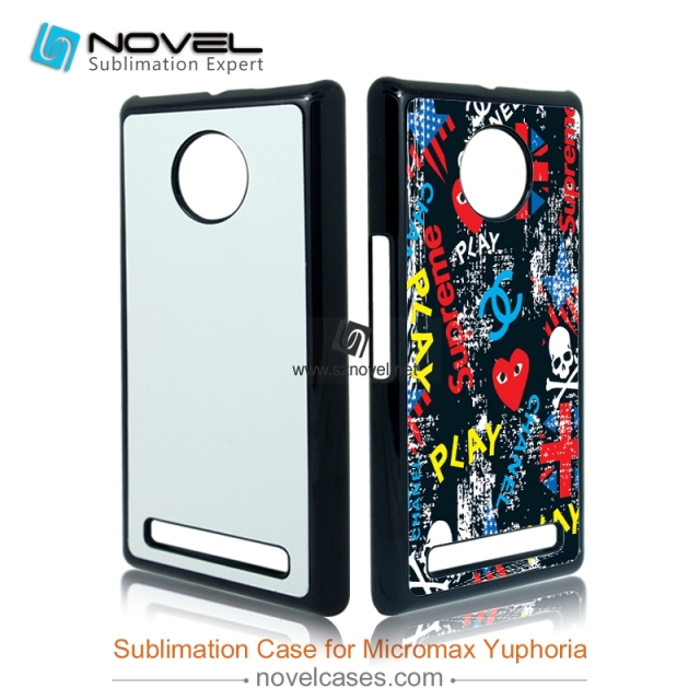 Subliamtion Plastic Phone Case For Micromax Yuphoria