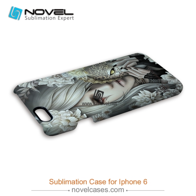 High quality 3D Sublimation Film Phone Case iPhone 6