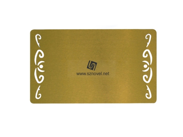 Sublimation Metal Business Name Card